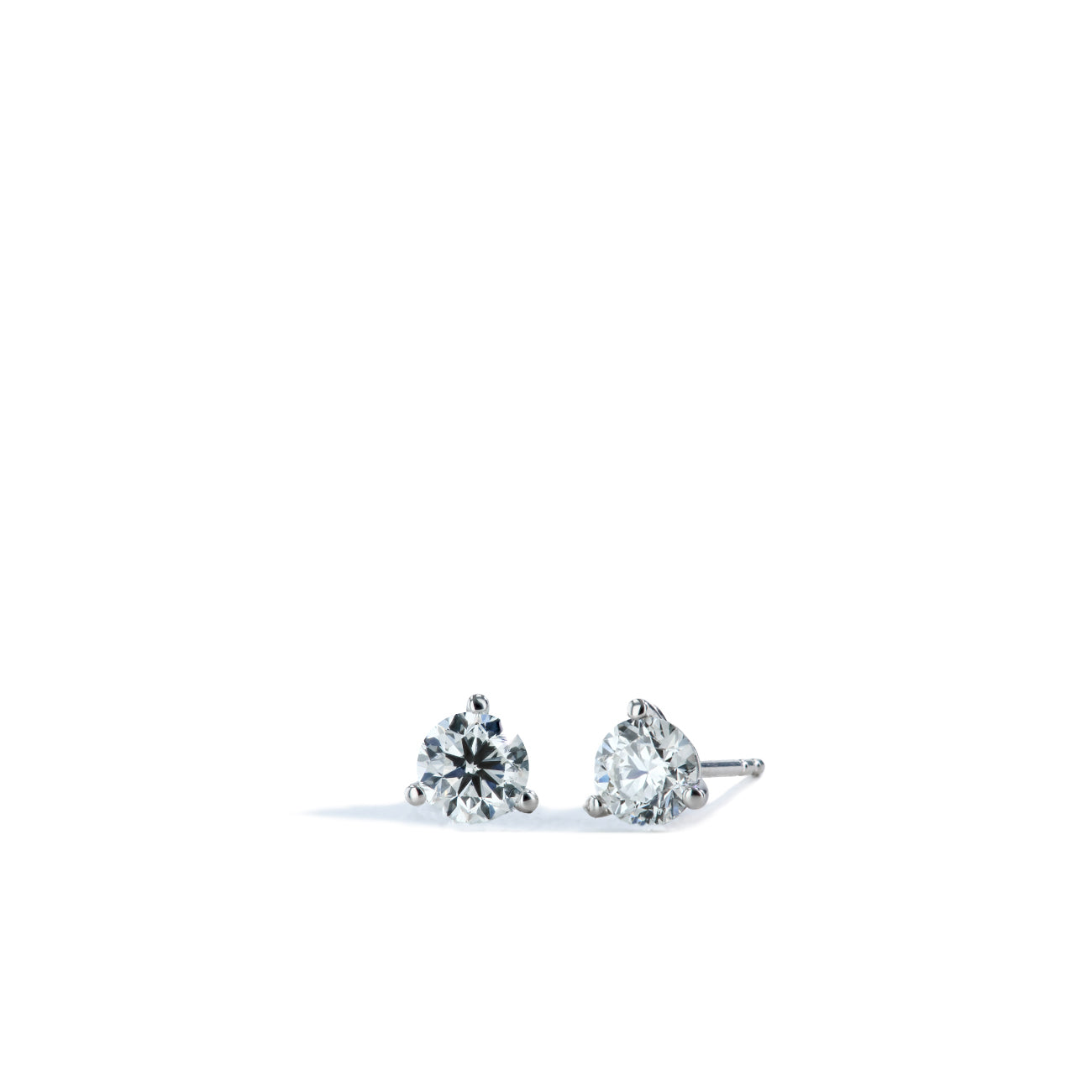 .75 Carat Single Source™ Natural Diamond Stud Earrings