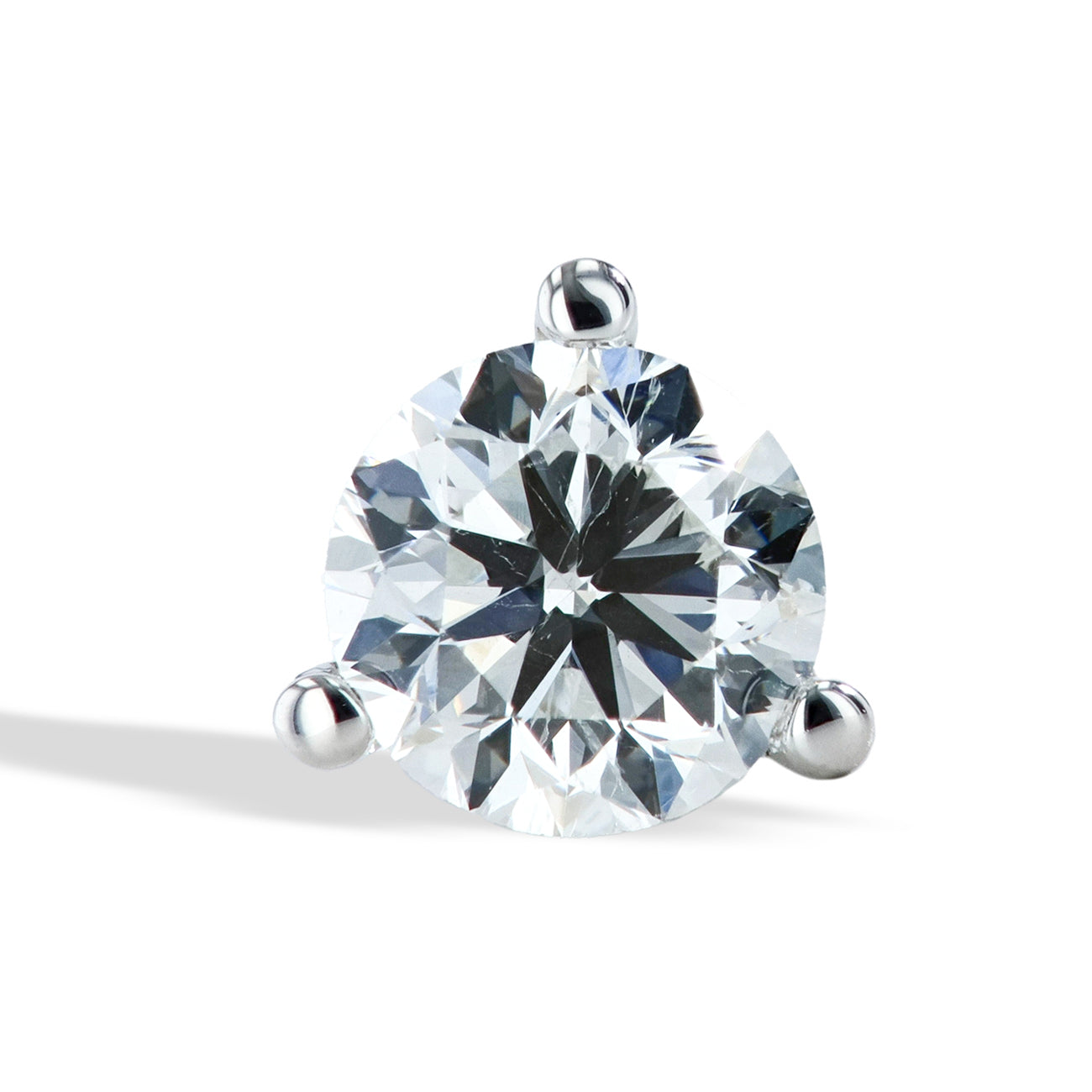 .75 Carat Single Source™ Natural Diamond Stud Earrings