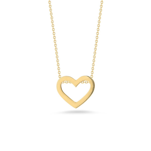 Roberto Coin Tiny Treasures 18kt Yellow Gold Heart Pendant
