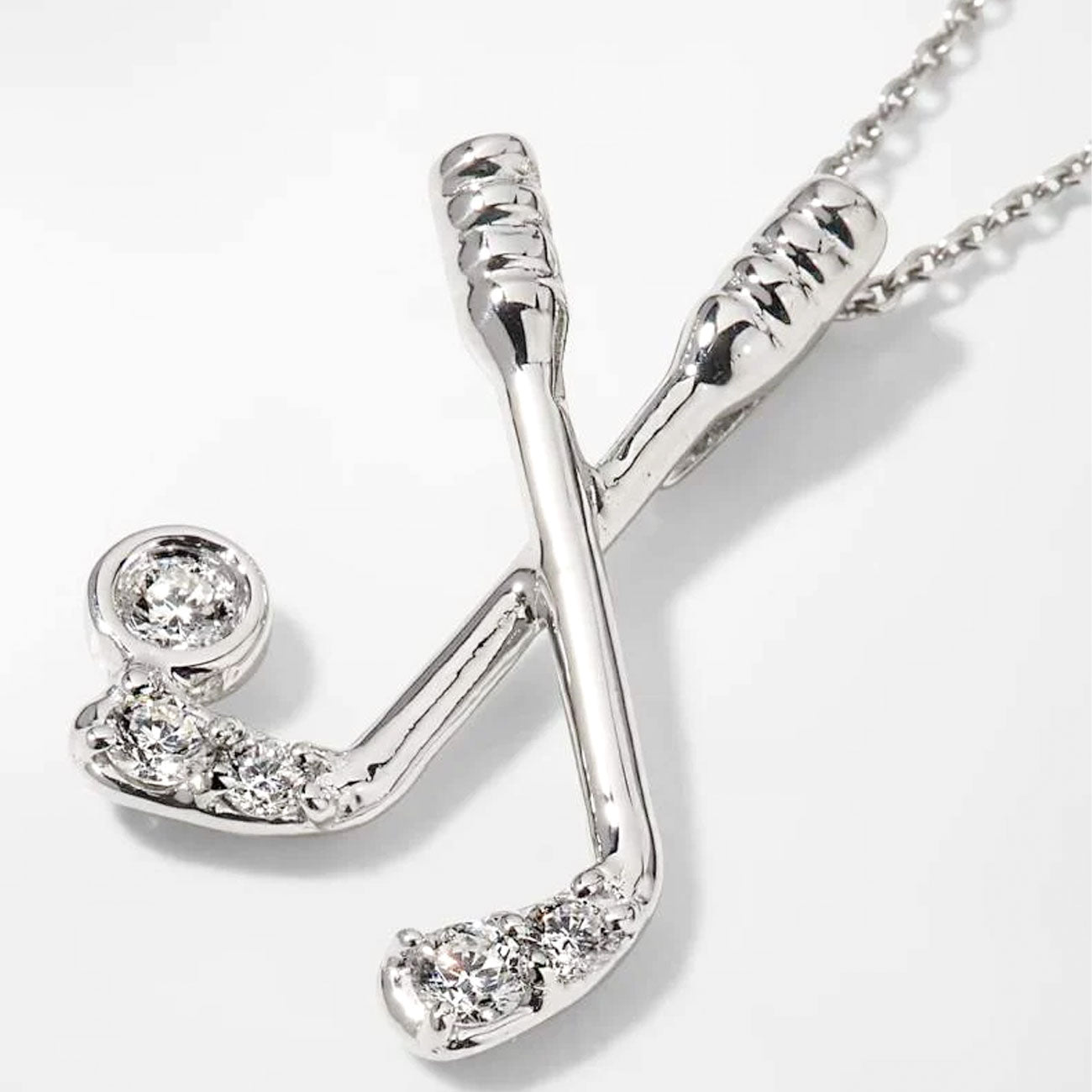 Roberto Coin Tiny Treasures Diamond Golf Necklace