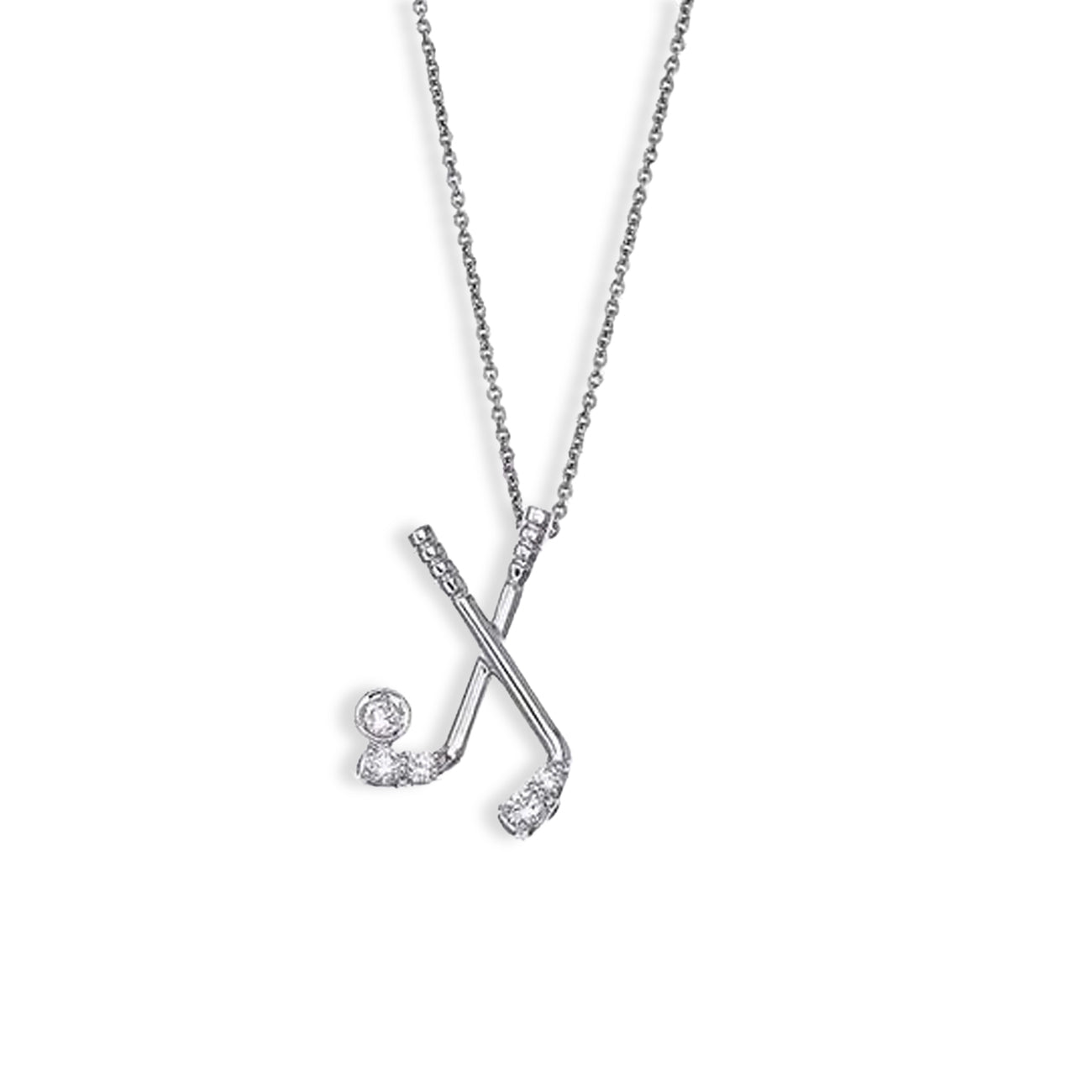 Roberto Coin Tiny Treasures Diamond Golf Necklace
