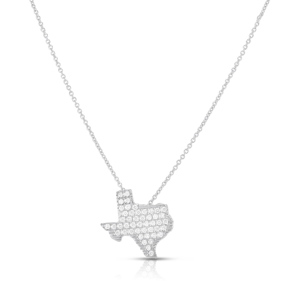 Roberto Coin Tiny Treasures Texas Diamond Necklace