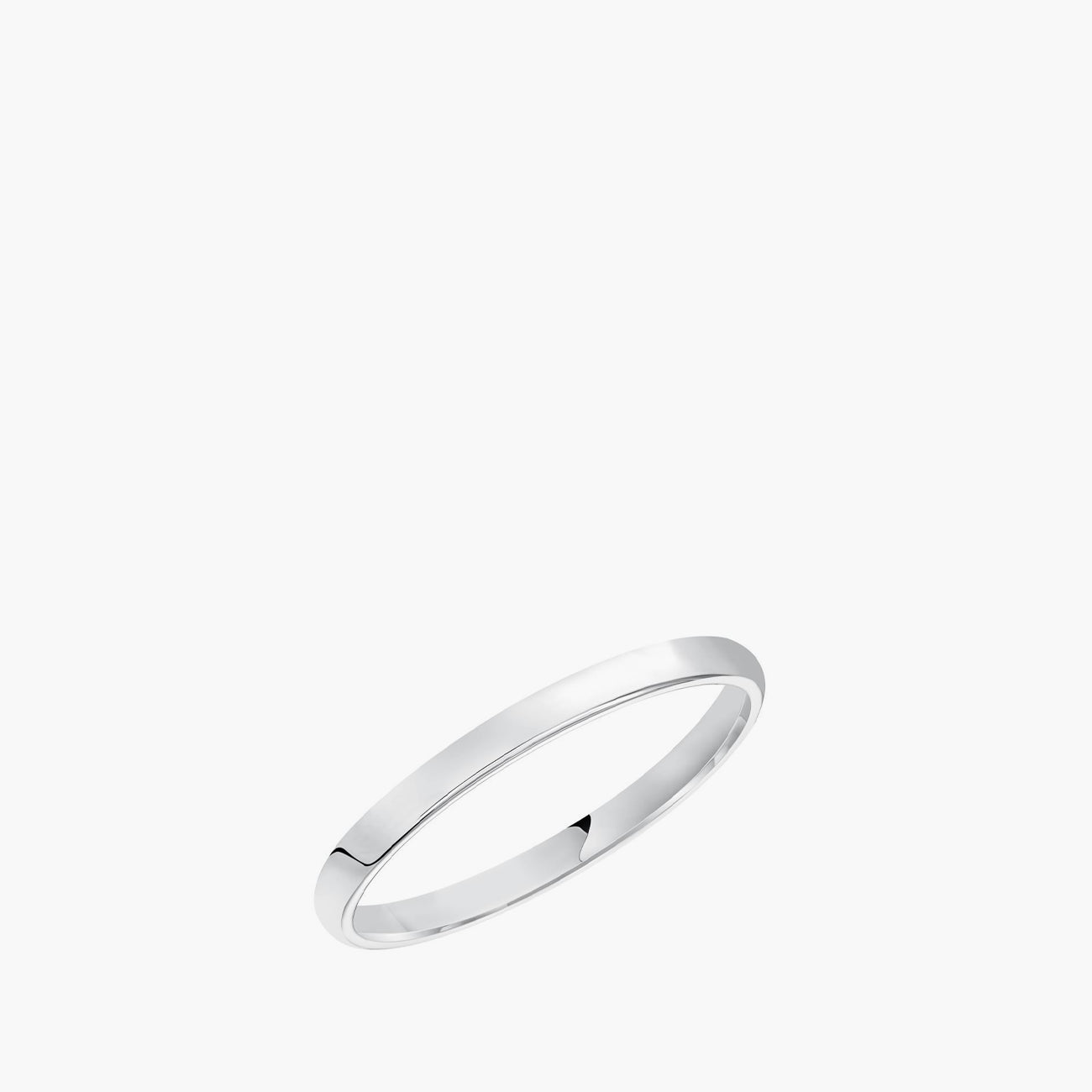 Classic Low Dome 2mm Wedding Band