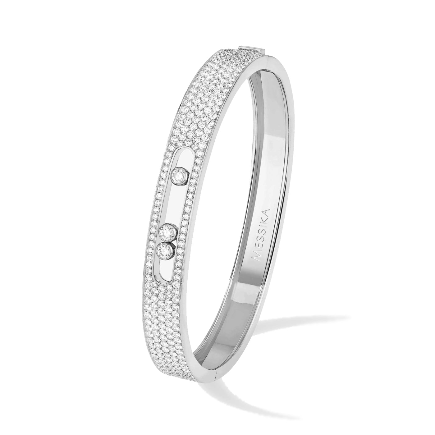 Messika Move Joaillerie Pavé Diamond Bangle Bracelet
