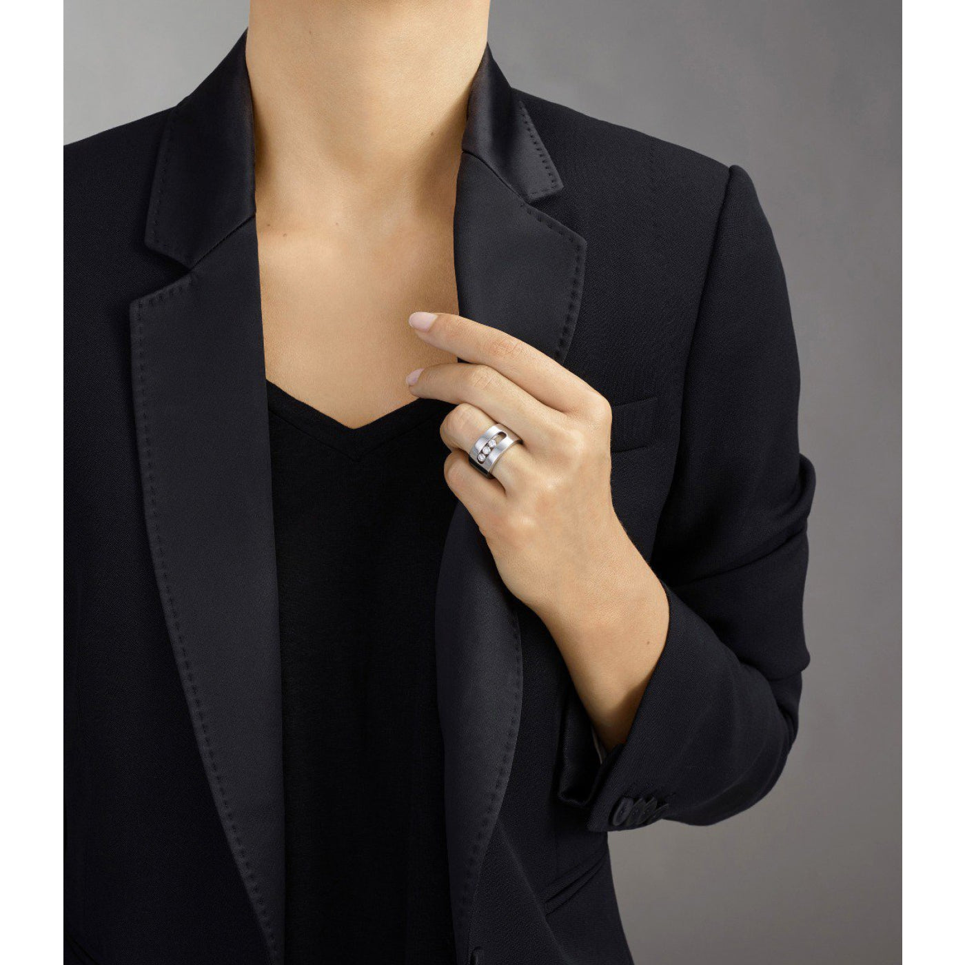 Messika Move Joaillerie Medium Diamond Band