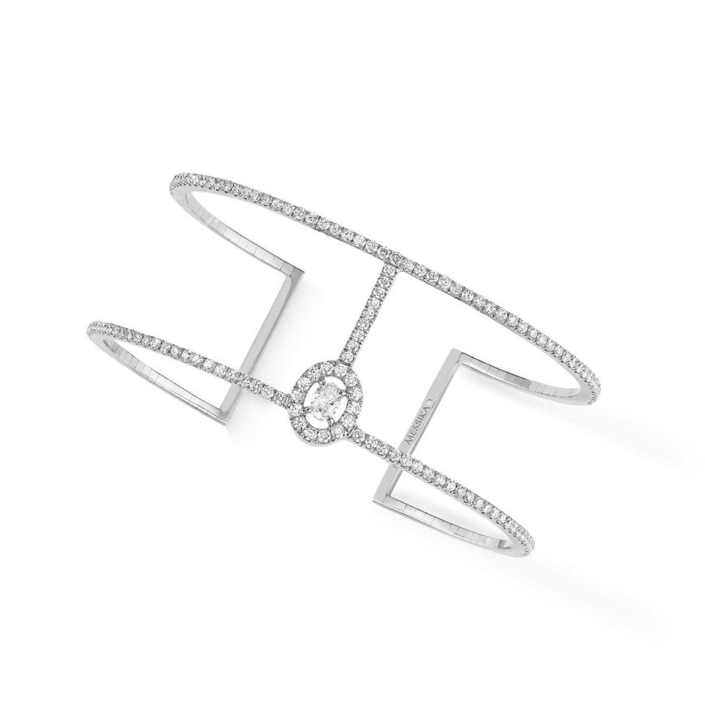 Messika Glam'Azone Diamond Cuff Bracelet