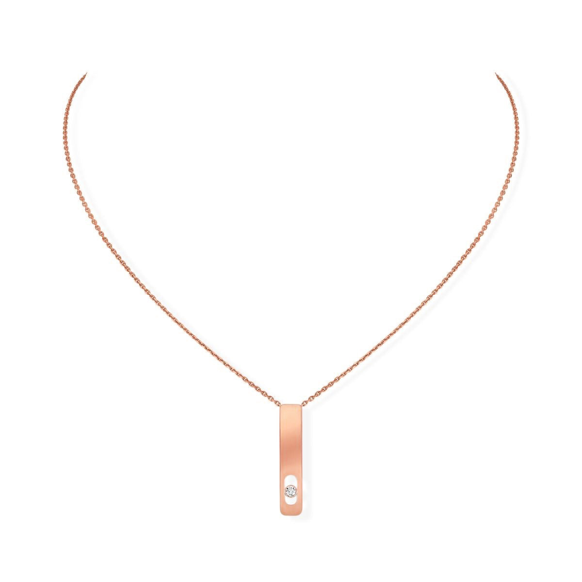 Messika My First Diamond Small Bar Necklace