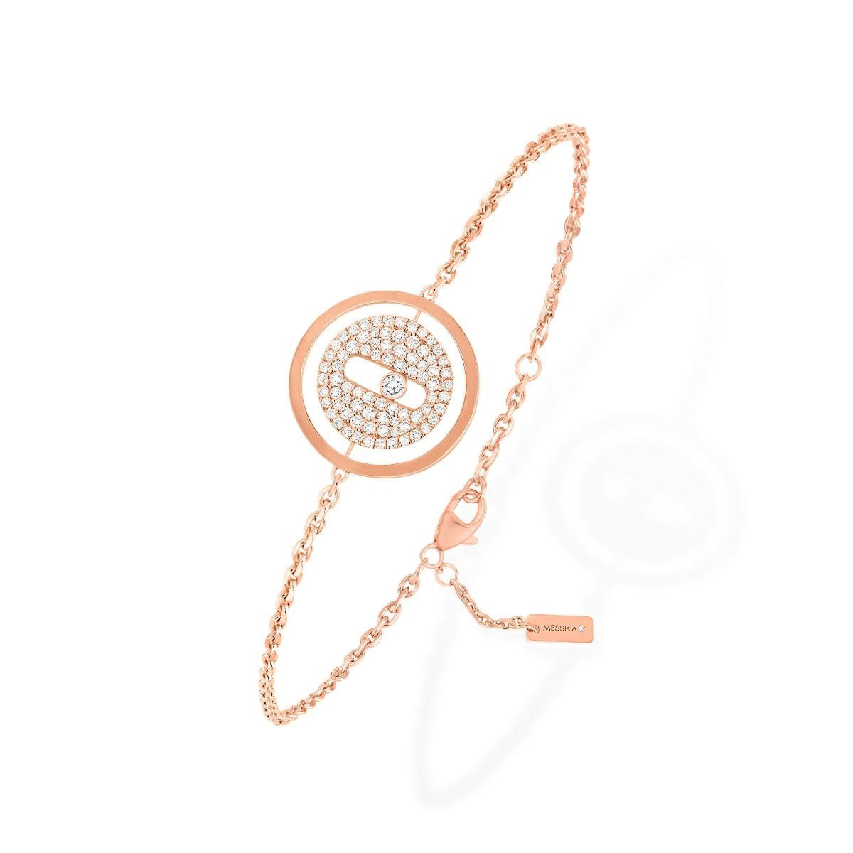 Messika Lucky Move Pavé PM Circle Chain Bracelet