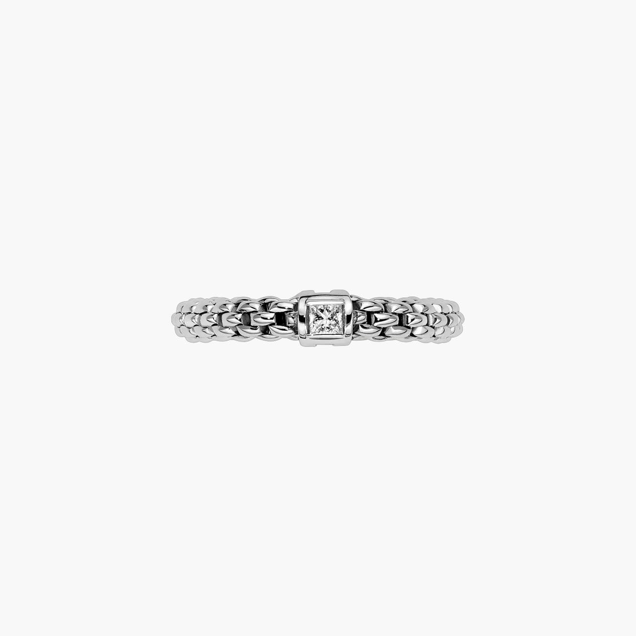 Fope Souls Flex'it Gold Diamond Ring