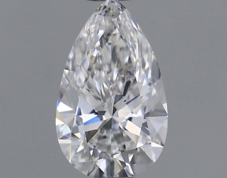 Diamond Lab Grown PEAR 0.43ct VVS2