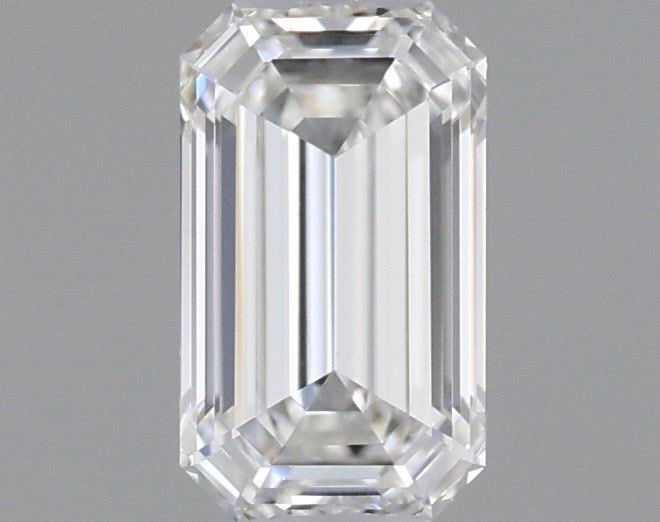 Diamond EMERALD 0.34ct VVS1