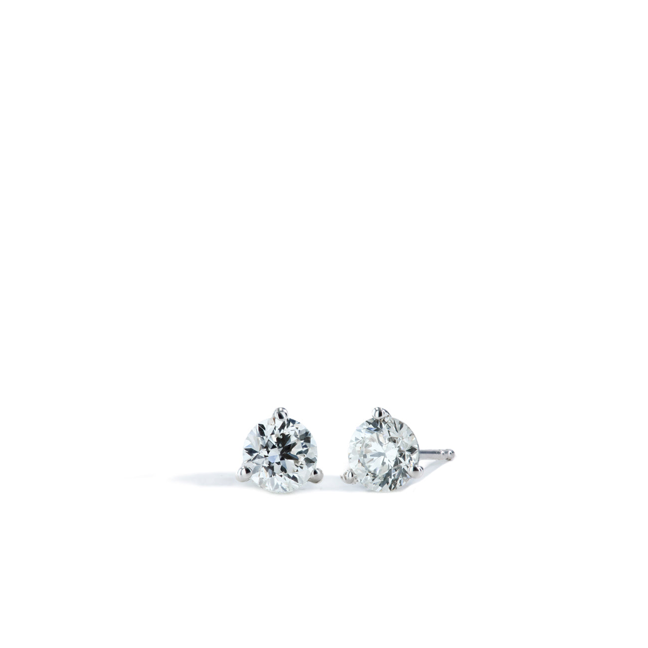 1 Carat Single Source™ Natural Diamond Stud Earrings