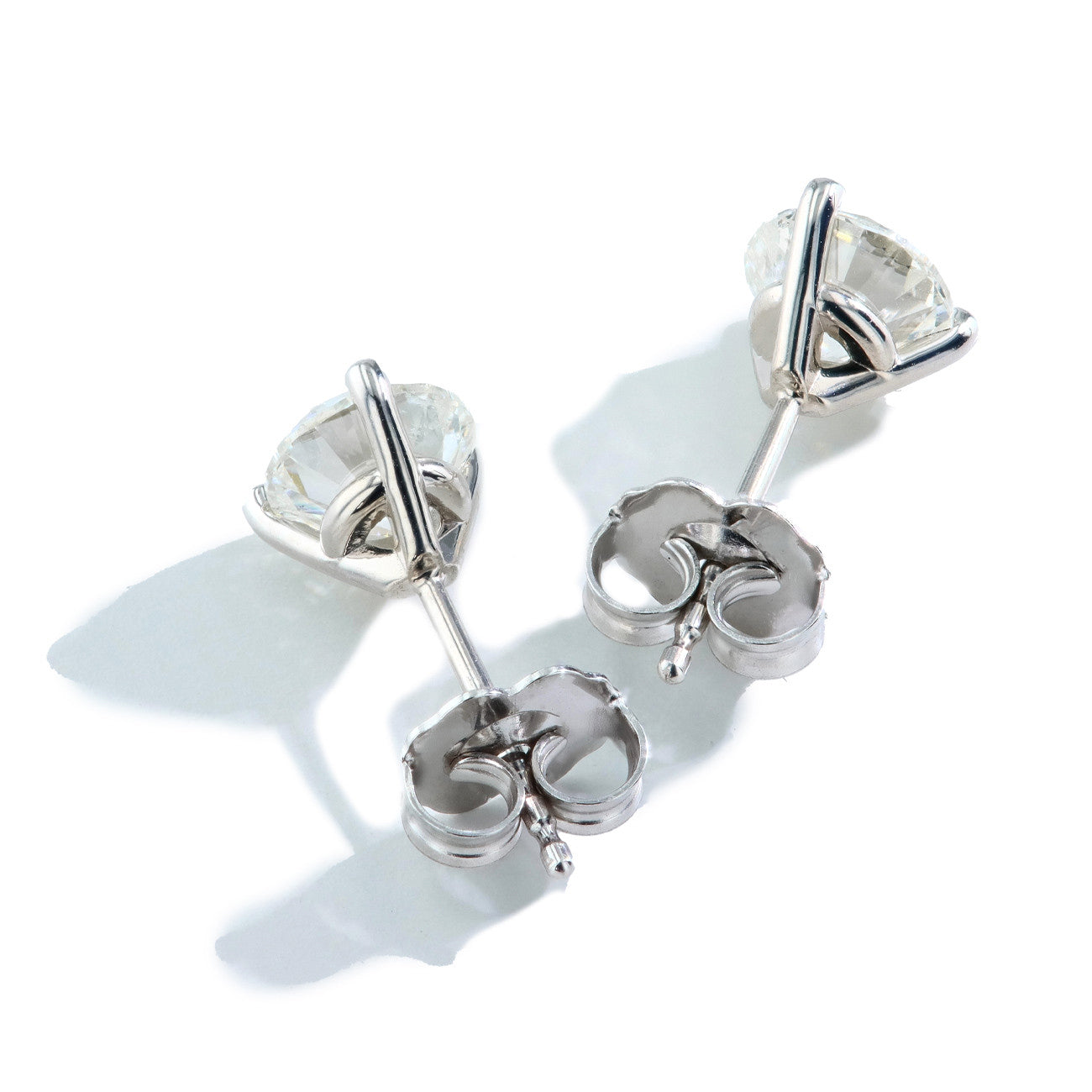 1.50 Carat Single Source™ Natural Diamond Stud Earrings