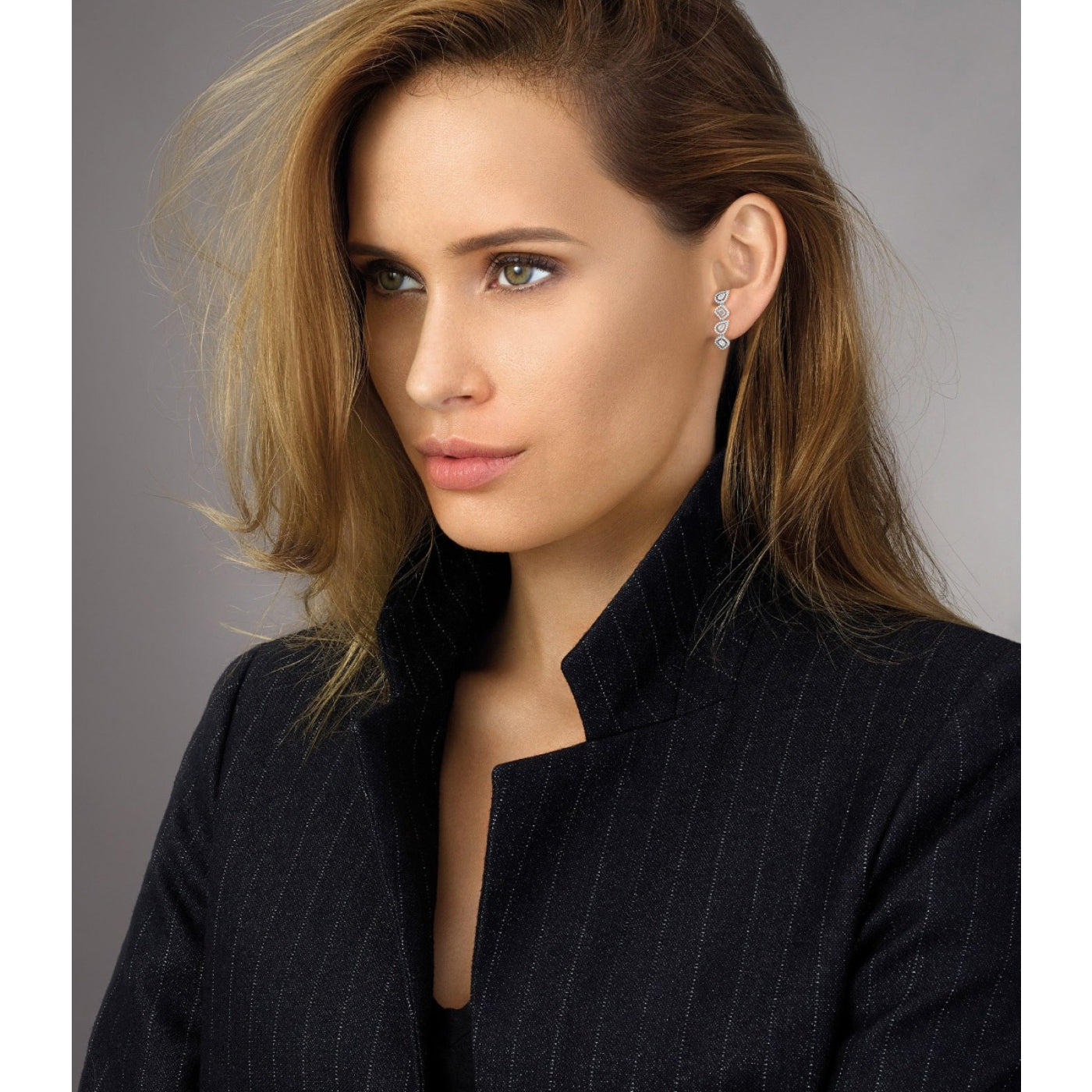 Messika My Twin Single Diamond Ear Clip