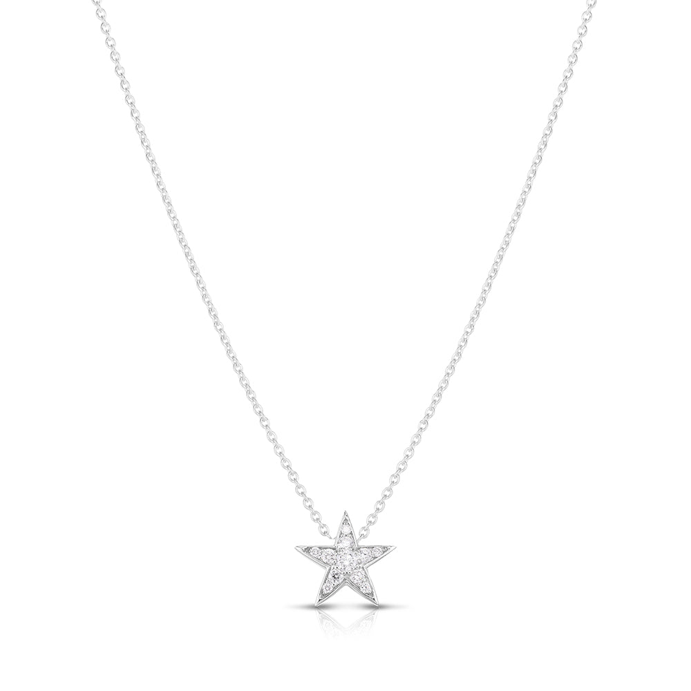 Roberto Coin TIny Treasures Diamond Star Necklace