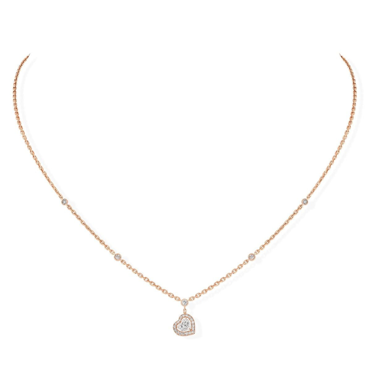 Messika Joy Coeur Diamond Heart Necklace