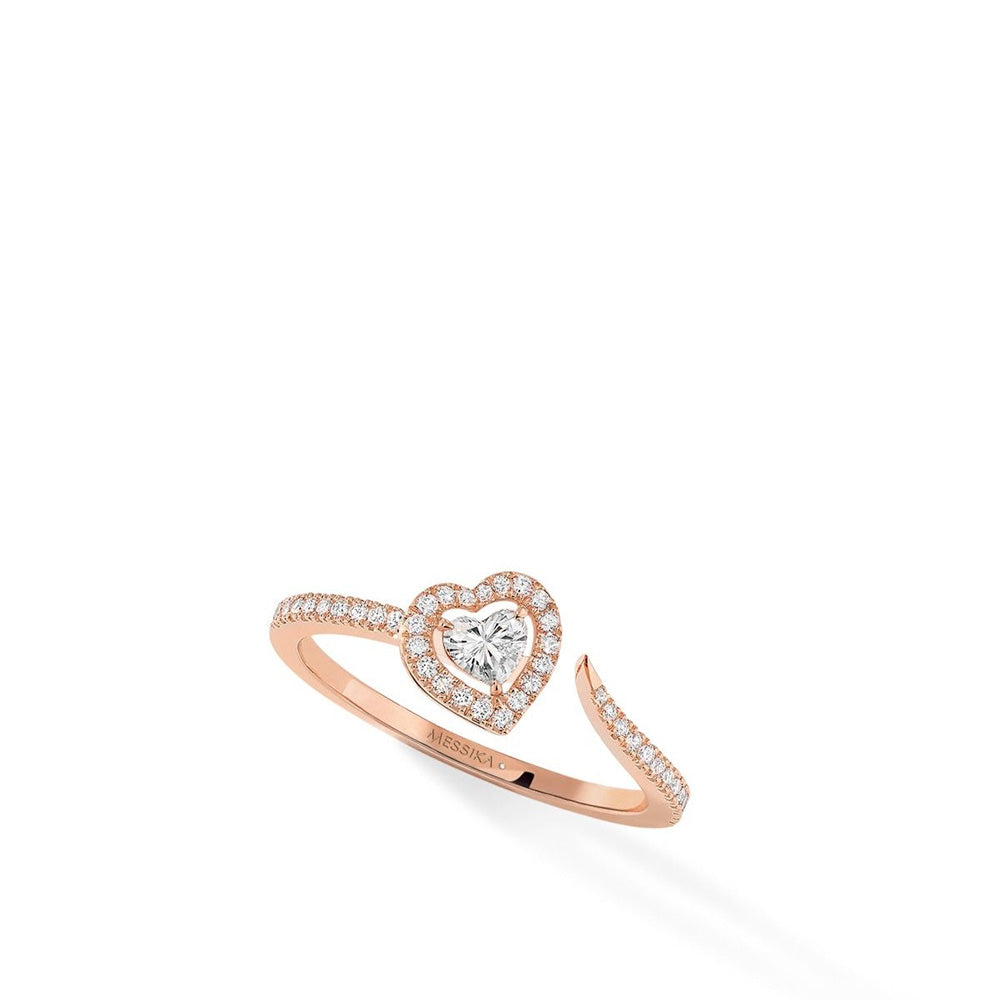 Messika Joy Coeur Pavé Heart Open Ring