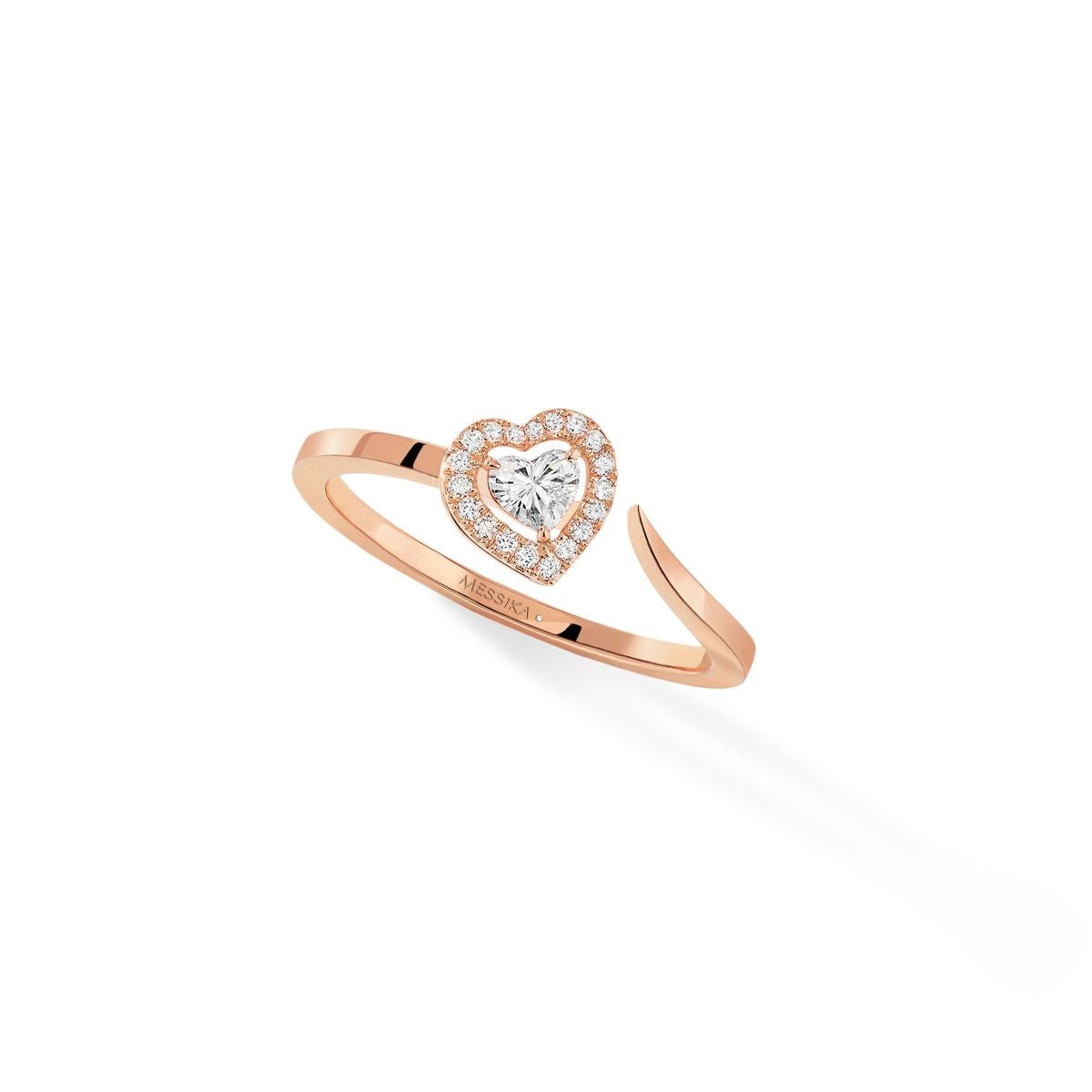 Messika Joy Coeur Diamond Heart Open Ring