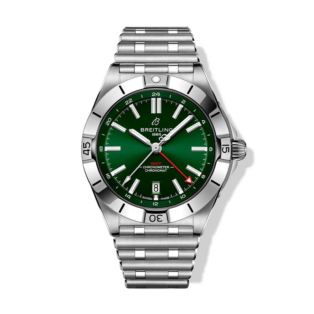 Breitling Chronomat GMT Green Dial - 40mm