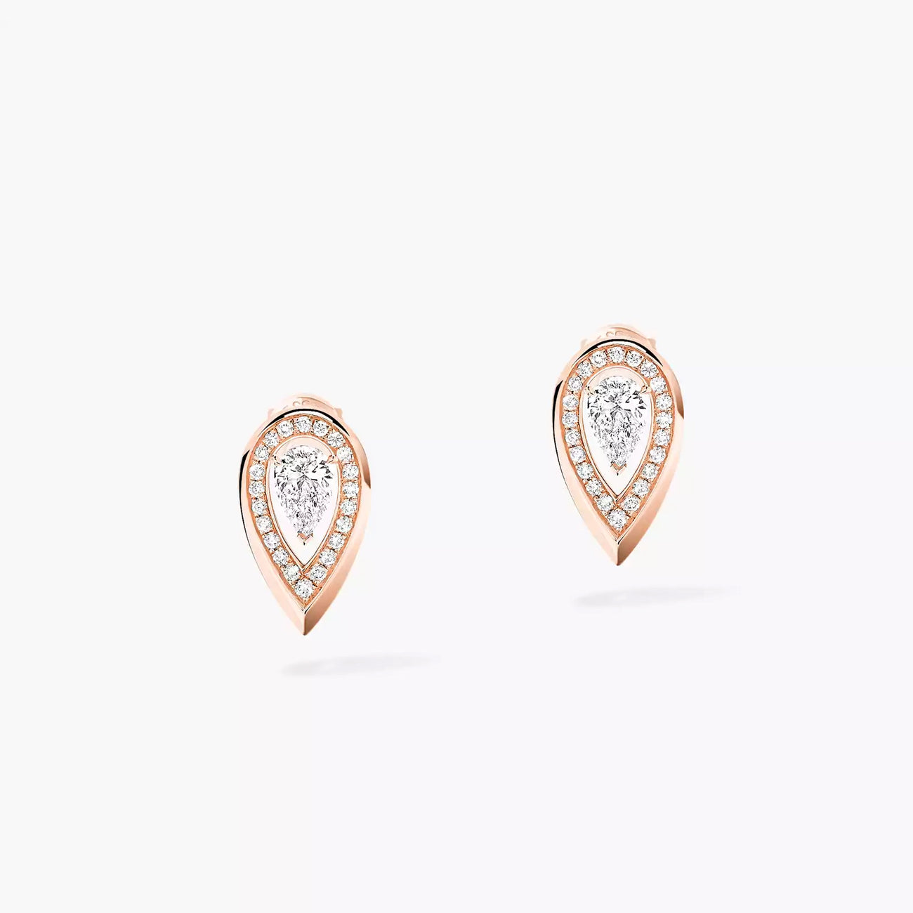 Messika Fiery Pear Diamond Earrings