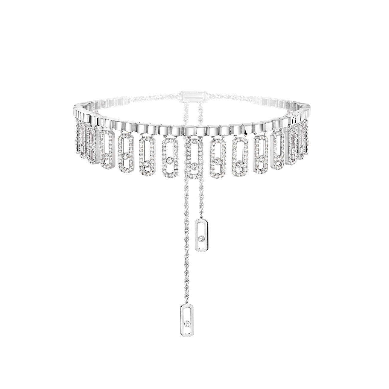 Messika Move Iconica Full Pave Diamond Bracelet