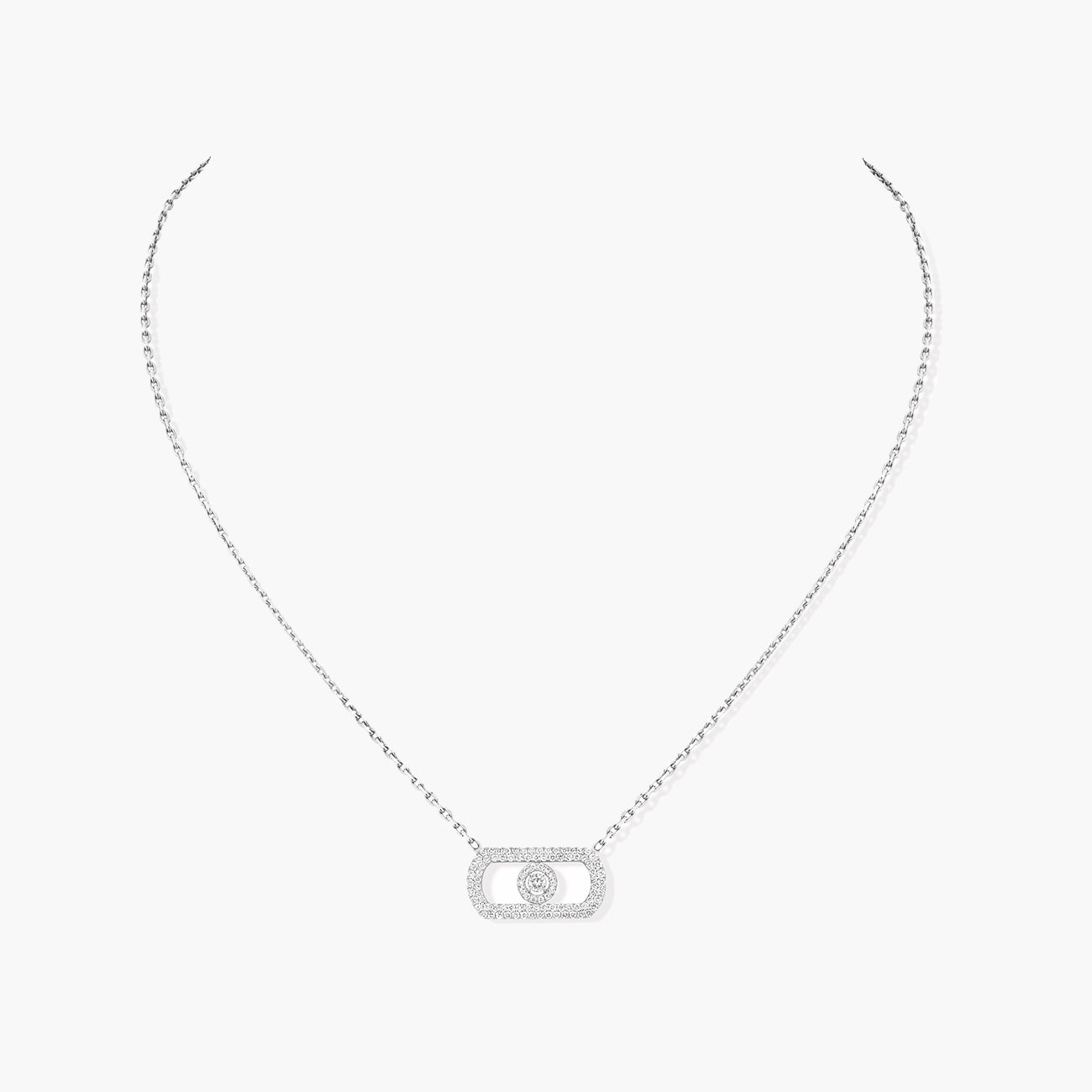 Messika So Move Pavé Diamond Necklace
