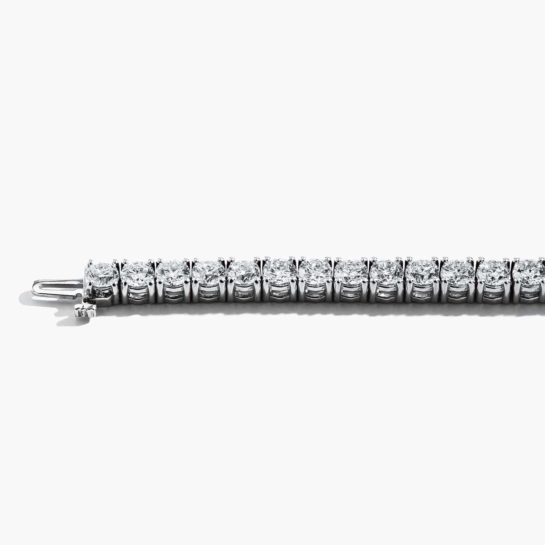 12 Carat Diamond Tennis Bracelet in 14k White Gold