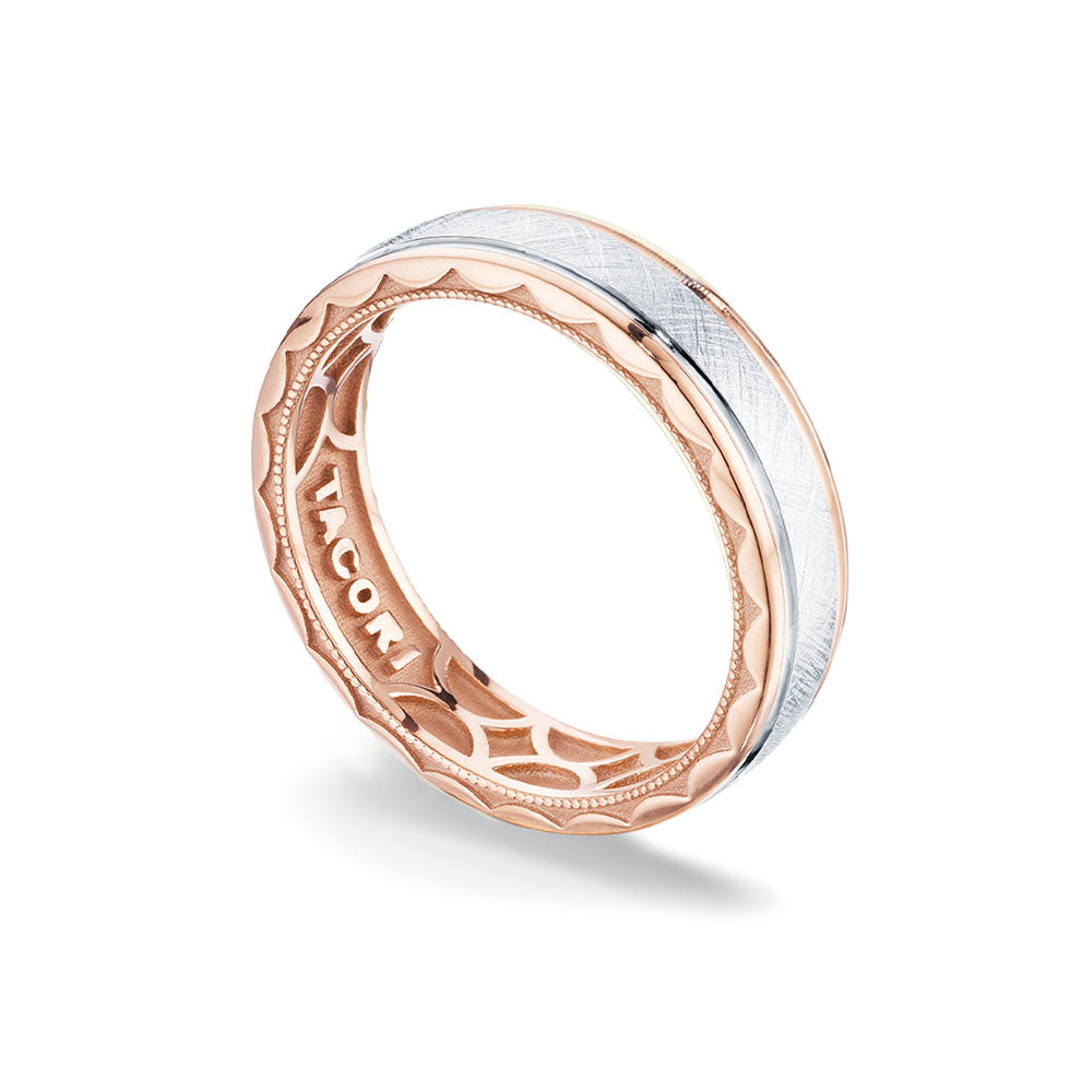 Tacori Two Tone Men's 6mm Wedding Band
