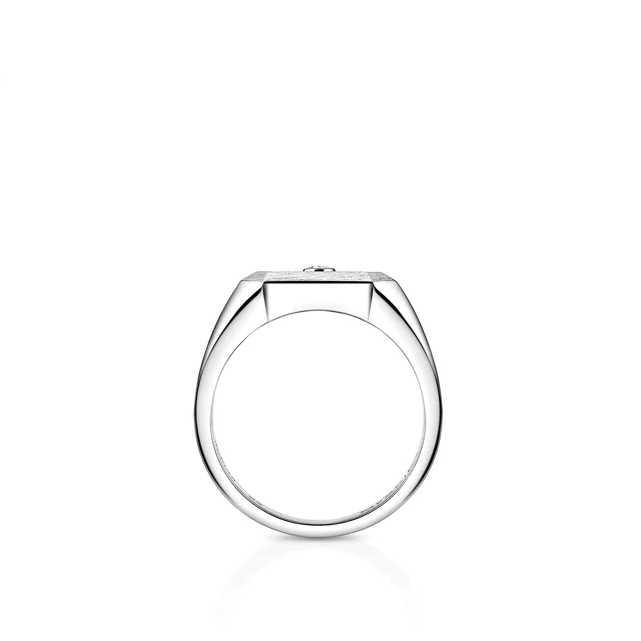 Messika Move Natural Titanium Signet Ring