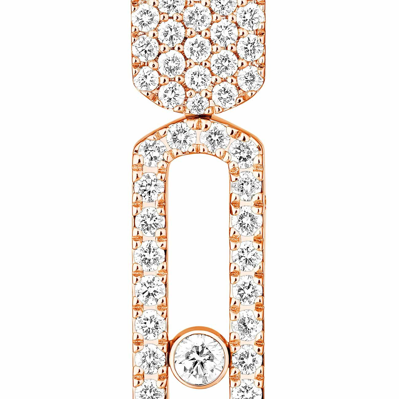 Messika Imperial Move Small Pave Diamond Earrings