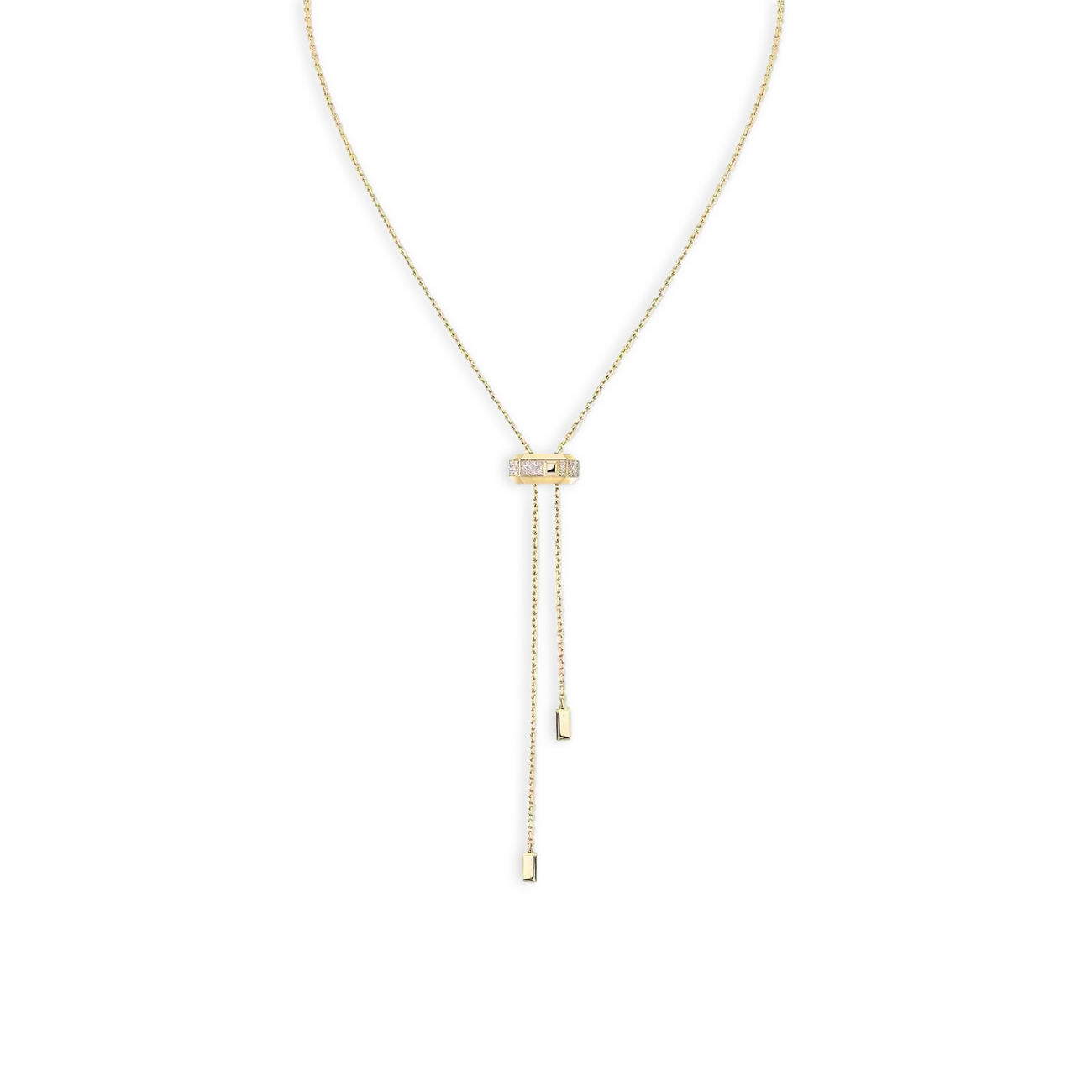 Messika Moderniste Diamond Tie Necklace