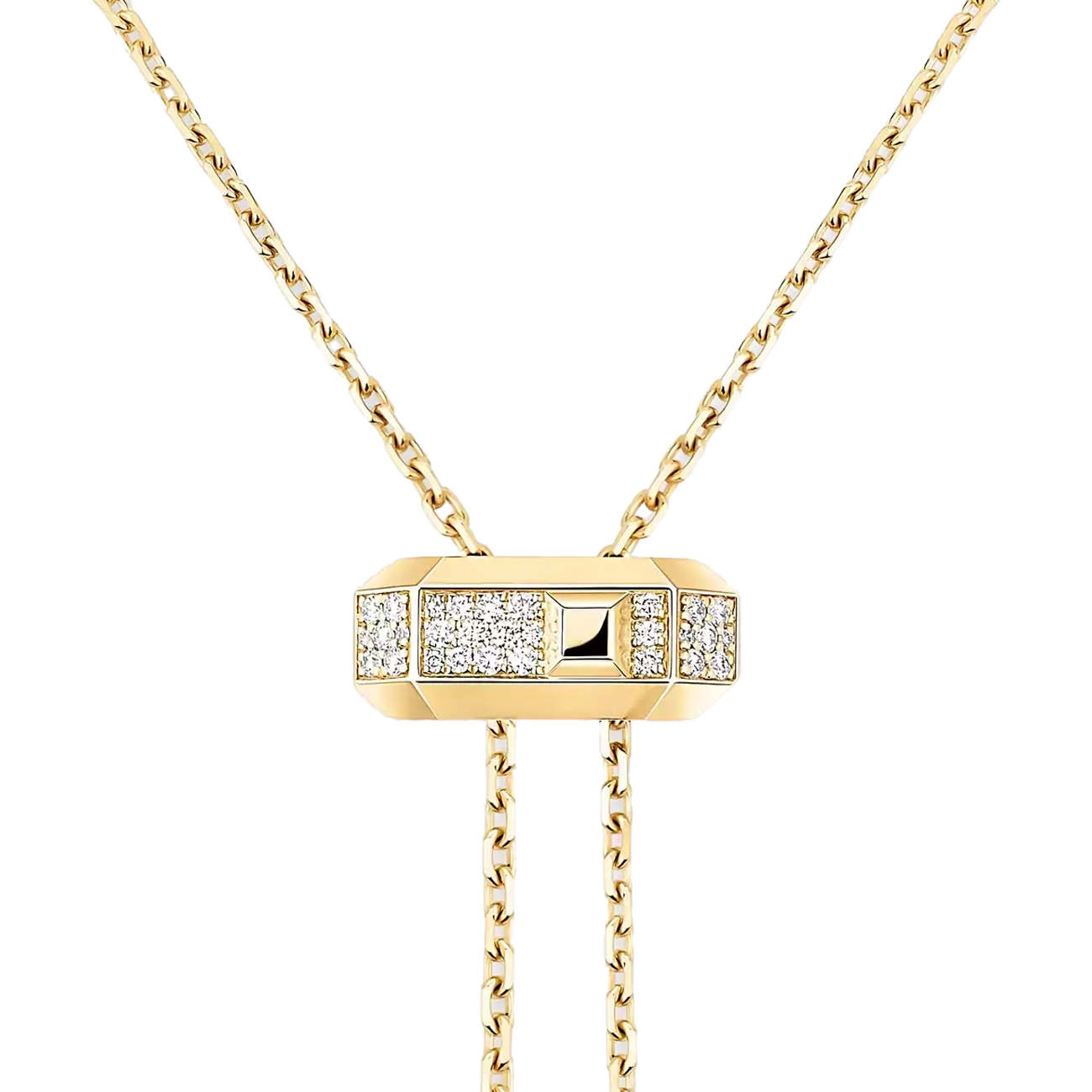 Messika Moderniste Diamond Tie Necklace