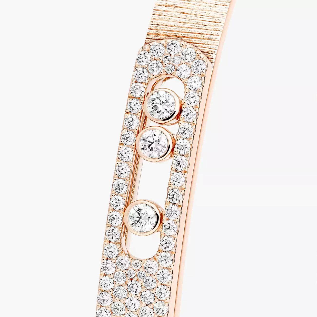 Messika Move Noa Cisele Semi-Pave Bangle