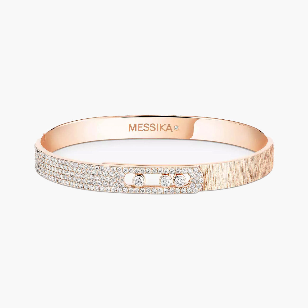 Messika Move Noa Cisele Semi-Pave Bangle