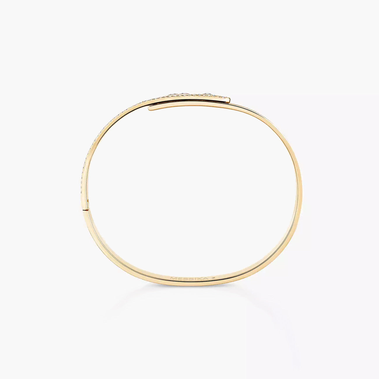 Messika Move Noa Cisele Semi-Pave Bangle