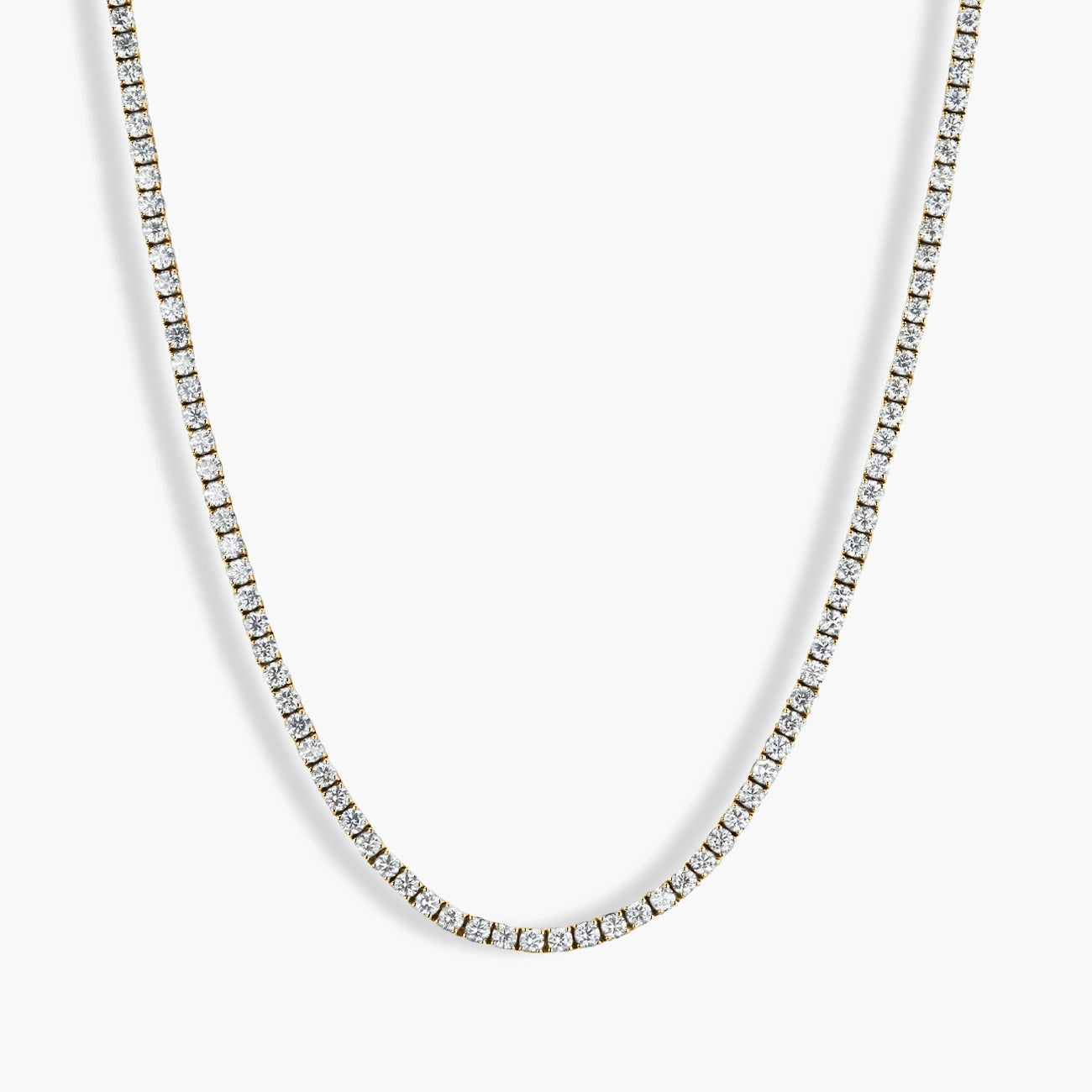10 Carat Diamond Tennis Necklace