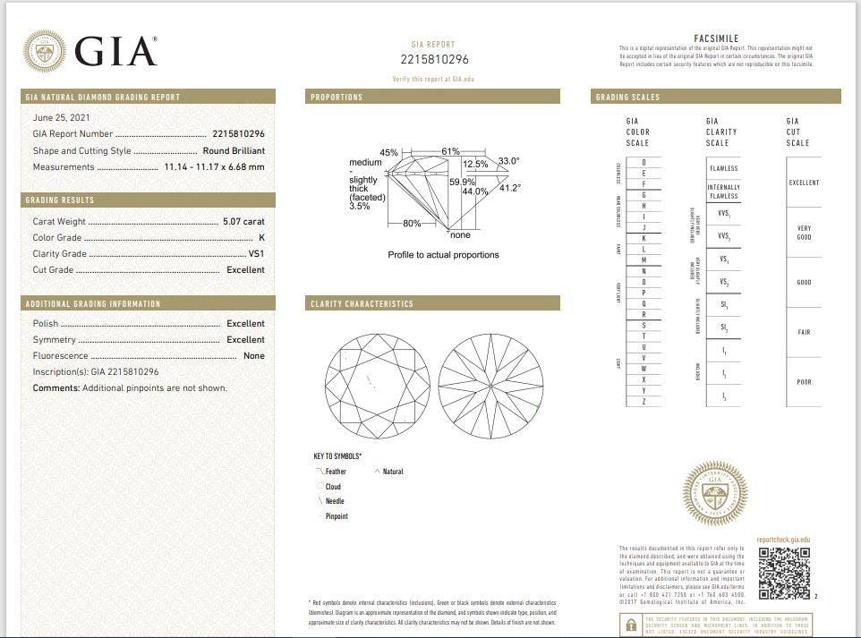 10.10ctw GIA Certified Diamond Studs