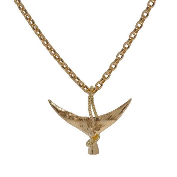 Small Swordfish Tail by Robert Pelliccia (Chain Sold Separately)