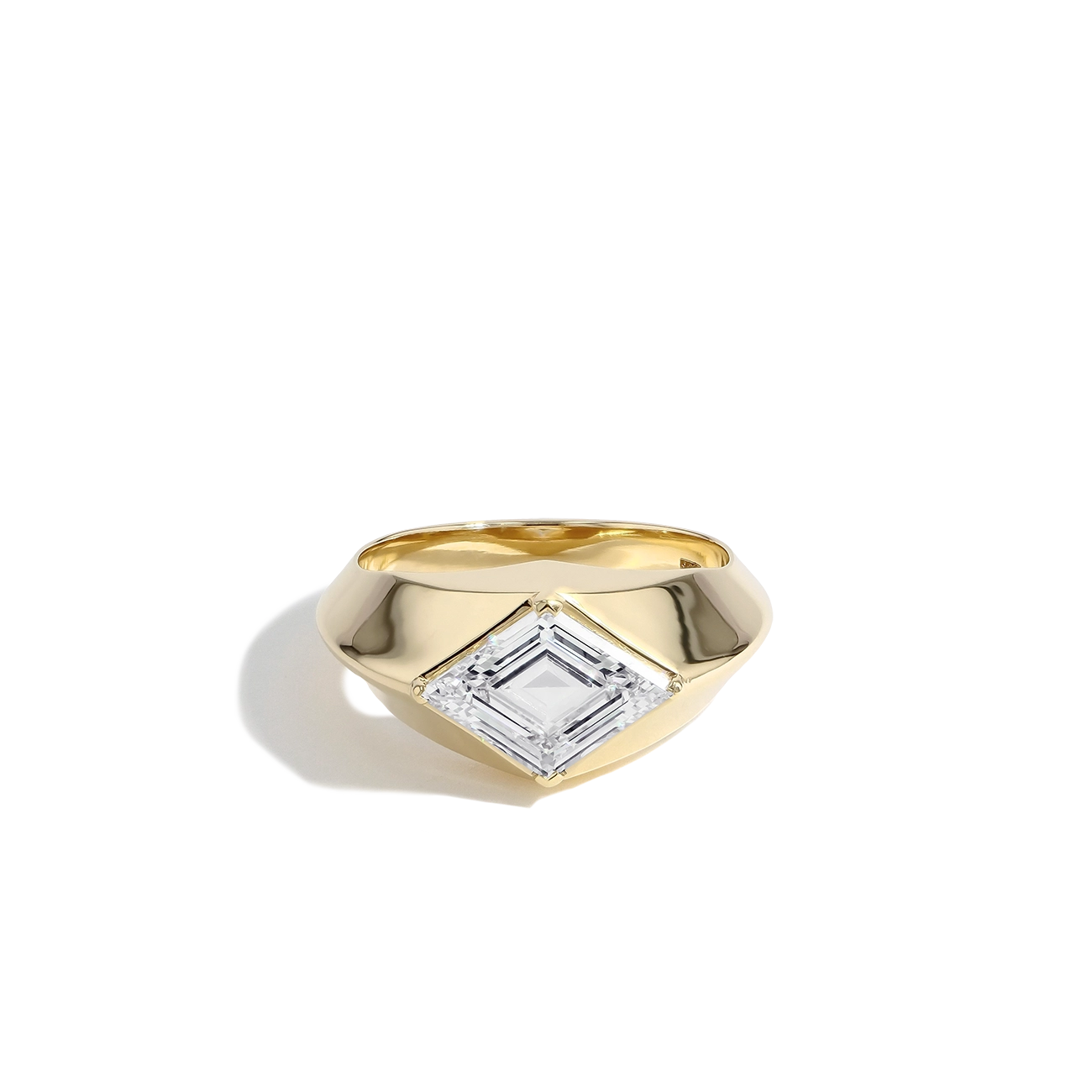 Lozeng Diamond Engagement Ring