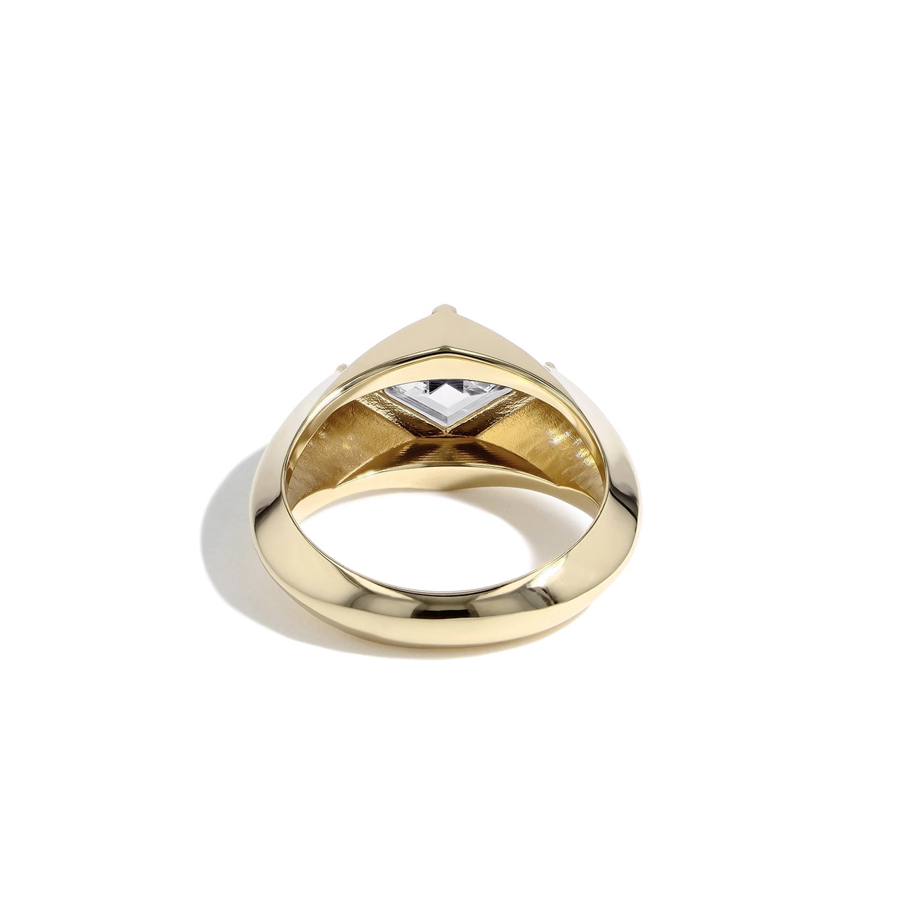 Lozeng Diamond Engagement Ring