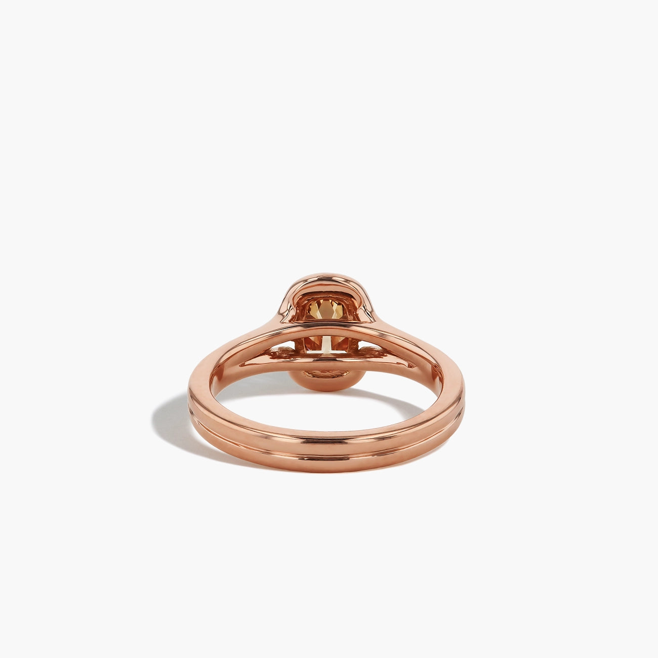 Desert Diamond Double Band Engagement Ring