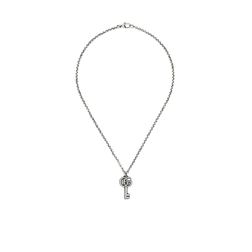 Gucci GG Marmont Silver Necklace
