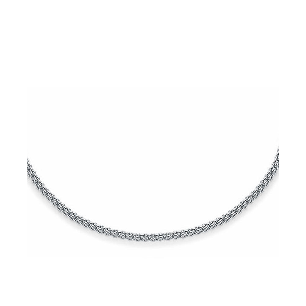 Fope Classic 2.8mm White Gold Mesh 18