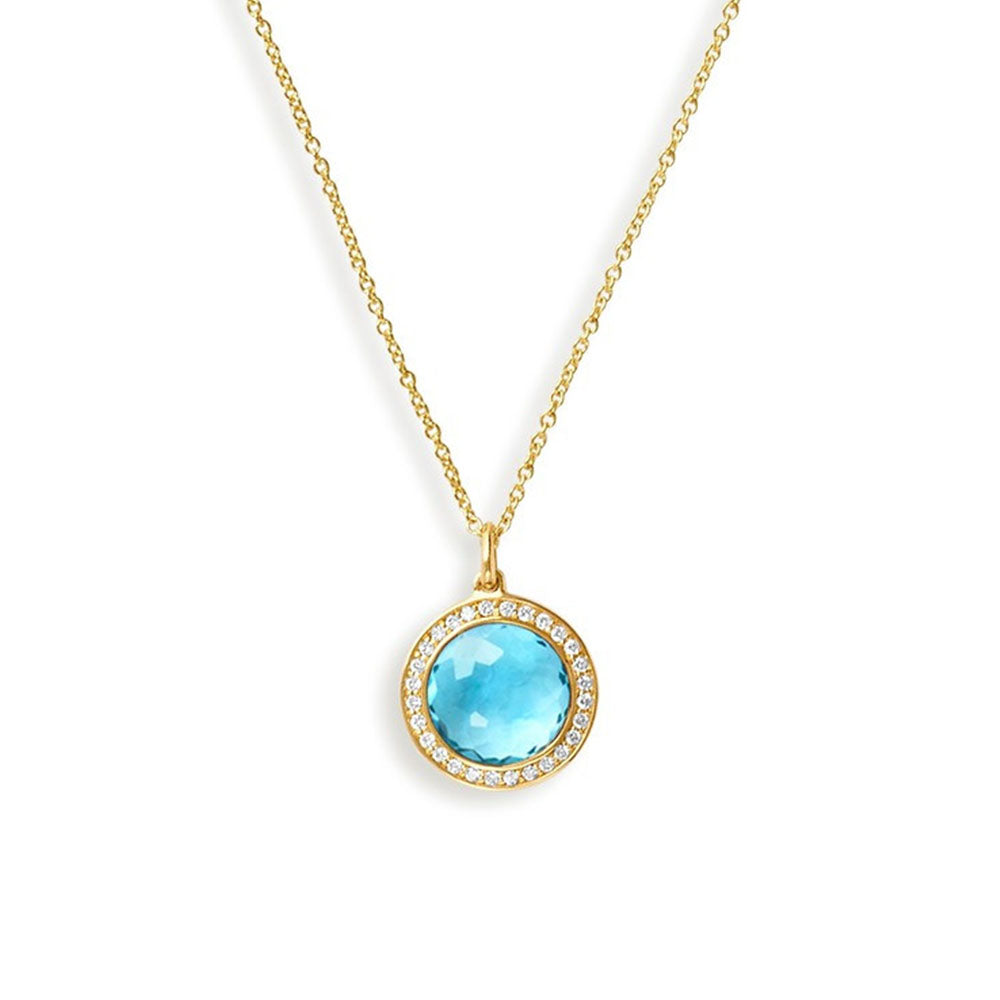 Ippolita Lollipop Mini Blue Topaz Necklace