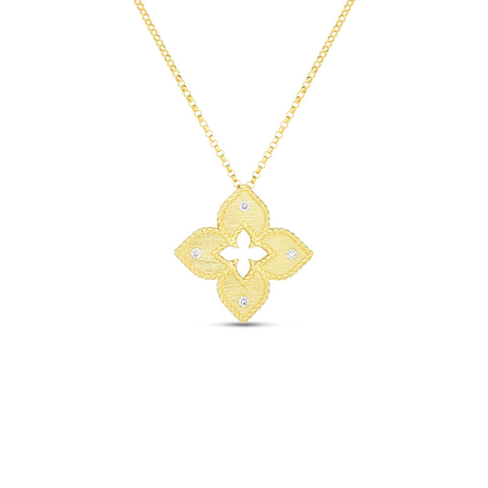 Roberto Coin Venetian Princess Flower Necklace