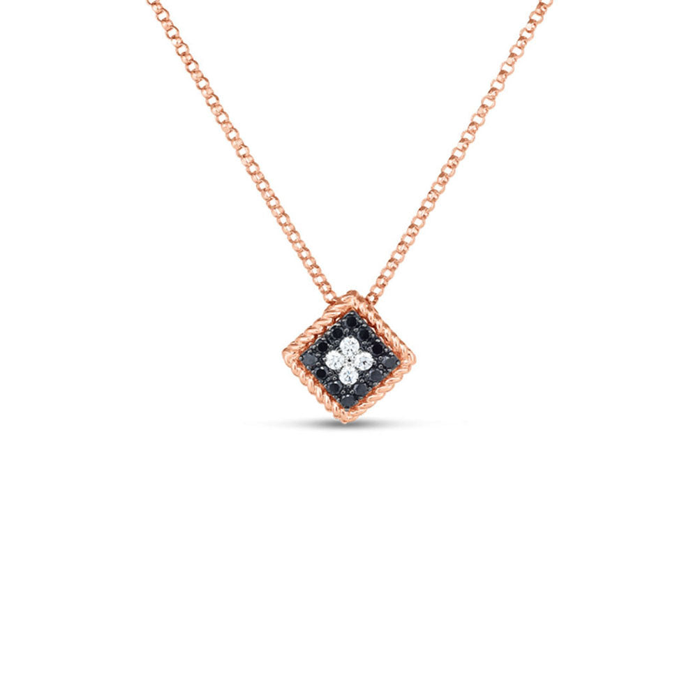 Roberto Coin Palazzo Ducale Diamond Square Necklace