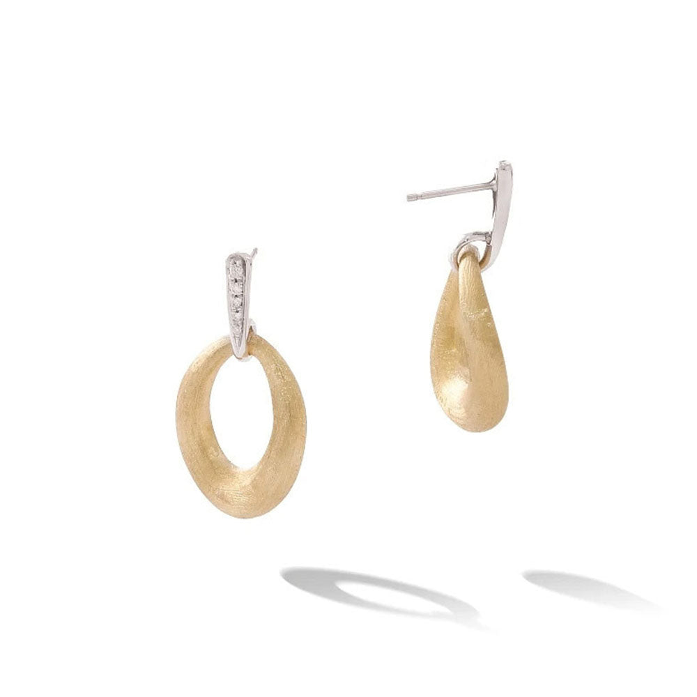Marco Bicego Lucia Loop Earrings with Diamonds