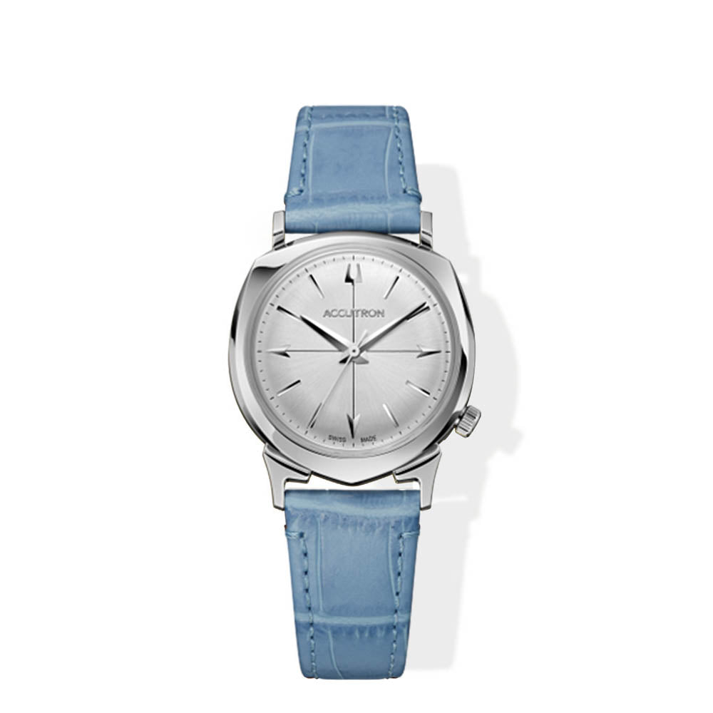 Accutron Legacy 505 - Periwinkle Alligator Grain