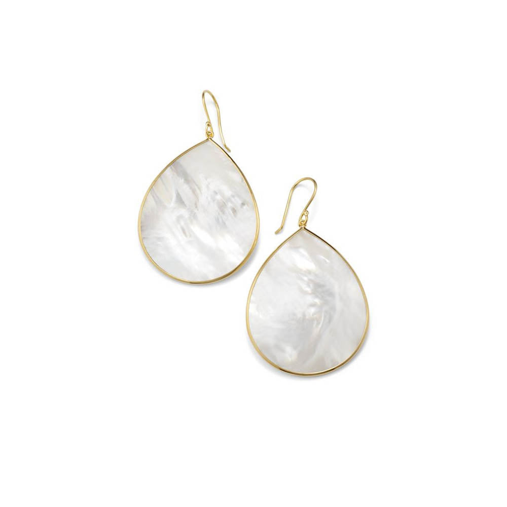 Ippolita Polished Rock Candy Mother of Pearl Teardrop Earrings