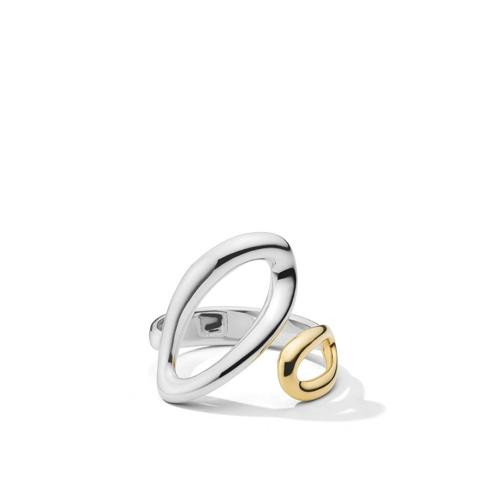 Ippolita Chimera Cherish Two Tone Bypass Ring